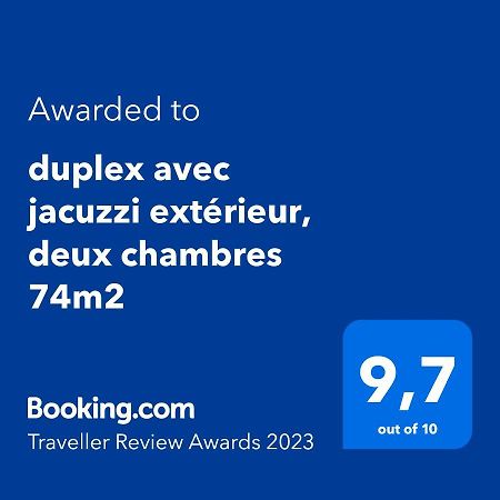 duplex avec jacuzzi extérieur, deux chambres 74m2 Le Russey Extérieur photo
